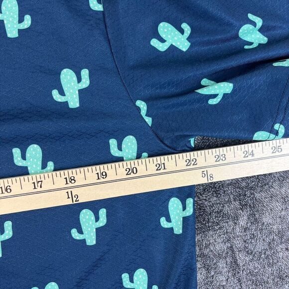 Golf Gods Australia Saguaro Cactus Cool Tech Polo Men's L Performance Golf - Picture 6 of 10